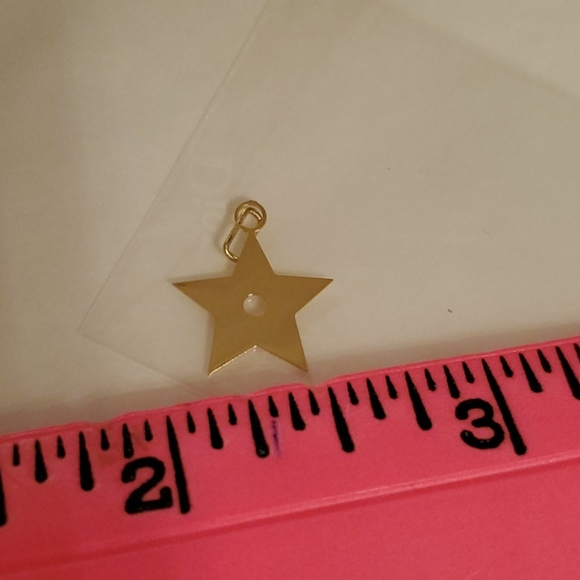 New never used authentic DIOR Star charm gold mini dangle ⭐ 19 each - Picture 3 of 4